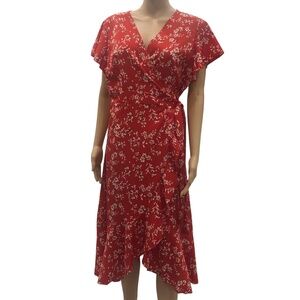 Women’s Summer V-Neck Wrap Style Dress